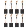 Hoypeyfiy N257540 8 Pcs Angle Grinder Carbon Brushes Replacement For Dwe402 Dwe4214 Dwe4224 Dwe43131 Dwe43140 Dwe4314 Dwe46103 