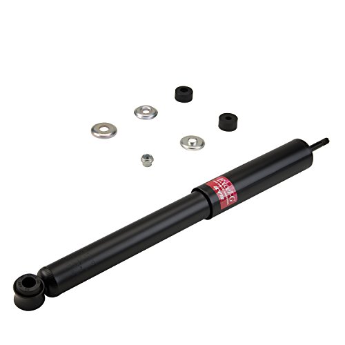 343039 Excel-g Gas Shock Rear Automotive Absorber For Cars Modern Style Black And Silver 18 82 In Extended Length