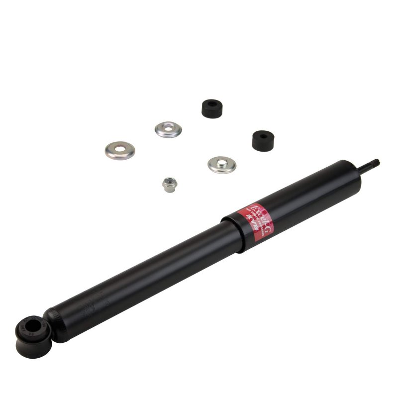 343039 Excel-g Gas Shock Rear Automotive Absorber For Cars Modern Style Black And Silver 18 82 In Extended Length