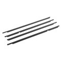4pcs Window Weatherstrip Door Seal Belt 7573002150 7571002170 7574002190 7572002170 For Toyota Corolla 1 8l A T 2009-2013 