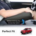 Boxcheer Armrest Cover For 2013-2018 Subaru Forester Center Console Protector Pad Anti-scratch Leather Interior Accessories
