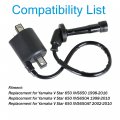 Labwork 2 X Ignition Coil Spark Plug Replacement For Yamaha V Star 650 Xvs650 1998-2016