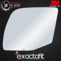 Exactafit 8651l Driver Side Mirror Glass Left Replacement Compatible With Ford E150 E250 E350 E450 Econoline Super Duty