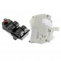 Door Lock Actuator Motor Power Window Switch Fits For Honda Front Driver Side 746-362