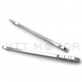 Httmt Mt005- Silver Lowering Links Compatible With Kawasaki Zx6r Zx636 Zzr600 Ninja Zx9r 9r Zx12r Zx-12r