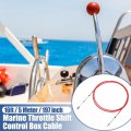 Uxcell 1pcs 16ft 197 Inch Marine Type 3300 33c Throttle Shift Remote Control Box Cable With Clevis For Yamaha Outboard Engine