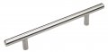 Urbanest Satin Nickel Cabinet Hardware Bar Handle Pull 10-1 8 256mm Hole Centers 15-3 4 400mm Overall Length 10-pack 