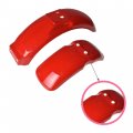 Waltyotur Motorcycle Front Rear Body Fender Plastic Kit Replacement For Honda Z50 Z50a Z50r 50cc Mini Trail Red
