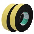 Uxcell 2pcs 40mm Width 5mm Thickness Single Side Shockproof Sponge Foam Tape 3 Meters Length For Door Window