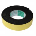 Uxcell 2pcs 40mm Width 5mm Thickness Single Side Shockproof Sponge Foam Tape 3 Meters Length For Door Window