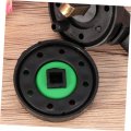 Mikikit 4pcs Door Indicator Lock Bolt Restroom Occupancy Privacy Deadbolt Logo Bolts Red Green Toilet