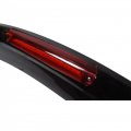 Gxywady Trunk Spoiler Wing Led Brake Light Lamp Glossy Black Replacement For 2013-2015 Honda Civic 4dr