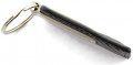 Toyota Rav4 Black Carbon Fiber Leather Logo Key Chain