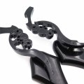 Black Skull Blade Mirror For Cruiser Royal Star Road V-star P N Mt252-008 Ttt002 