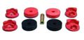 Prothane 8-1901 Red All 3 Motor Mount Insert Kit 