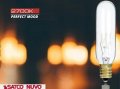 Satco S3912 145v Candelabra Base 15-watt T6 Switchboard Bulb Clear