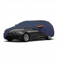 Universal Car Cover Dark Blue All Weather Protection Replacement For Length Up To 202 75 L X 62 99 W 39 37 H 