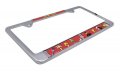 Looney Tunes Characters Chrome License Plate Frame