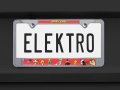 Looney Tunes Characters Chrome License Plate Frame