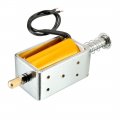 Uxcell Dc12v 8a Push Pull Type Open Frame Tubular Magnet Solenoid Electromagnet