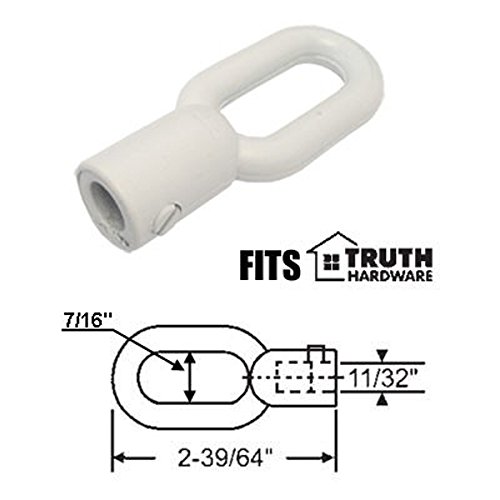 Eyelet Adapter For Skylight And Awning Window Operators White