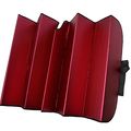 Motor Trend Front Windshield Sun Shade Black Jumbo Accordion Folding Auto Sunshade For Car Truck Suv 66 X 27 Inch Red