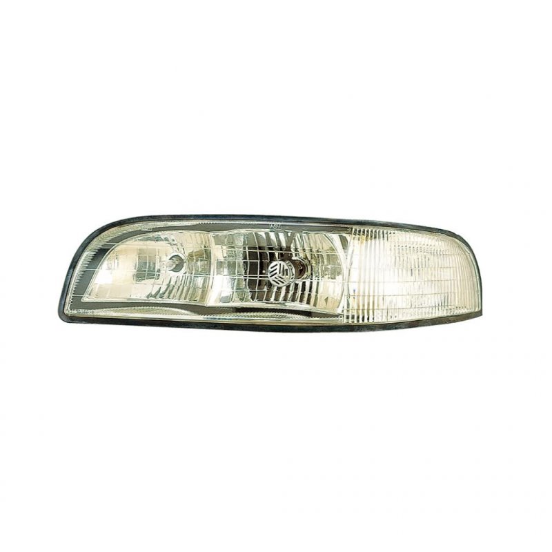 Driver Side Headlight Assembly For 1997 1998 1999 Buick Lesabre Replacement Gm2502159 And 16525997 Halogen Clear Lens Standard