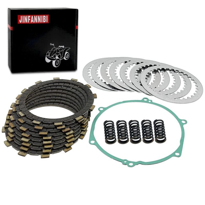 Evrs Llc Clutch Kit Heavy Duty Springs Cover Gasket For Kawasaki Kx 250 Kx250 1992-2007