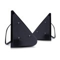 Door Mirrors For Mazda B2300 2001 2002 Driver And Passenger Side Pair Textured Black Manual Adjust Folding Paddle Style