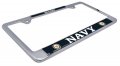 Elektroplate Navy Retired License Plate Frame