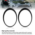 Usonline911 51137149905 51137149906 Headlight Trim Ring Left Right Replacement For R57 Mini Cooper Convertible 2009 2010 2011