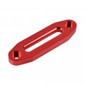 6 X 2 Hawse Fairlead Aluminum Anodized Red 3500-5500lbs Black Rubber Winch Rope Stopper Synthetic Off-road Atv Utv Truck 4x4