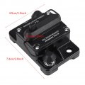 Ywbl-wh Car Audio Circuit Breaker 50a 80a 100a 200a 250a Optional Dc12v-42v Manual Reset Stereo Inline 50a