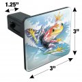 Surfing Surf Rainforest Tree Frog Tropical Tow Trailer Hitch Cover Plug Insert