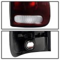 Acanii For 1996-2000 Dodge Caravan Town Country Voyager Durango Red Smoked Tail Lights Brake Lamps Pair Set Left Right