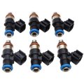 Secos 6x Fuel Injector 842-12353 For Mazda Cx-9 Lincoln Mkz Ford Edge 3 5l 0280158091 