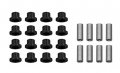 Superatv Heavy Duty Uhmw A Arm Control Bushing Kit For Can-am Maverick X3 900 Turbo X Rs Ds Rc Mr Max See Fitment Replacements 