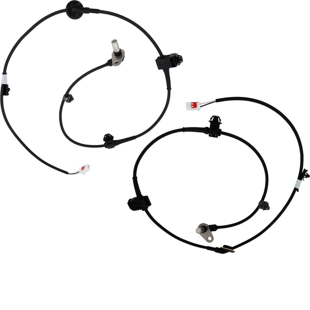 Rear Abs Speed Sensors For 2007 2008 Mazda Cx-9 Driver And Passenger Pair Spindle Mounted Replacement L2144372yf L2144371yf