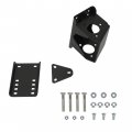 Hecasa Jack Stand Bracket Trailer Tongue Bolt-on Relocation Kit Compatible With 3-bolt And A-frame Style Jacks Steel Powder