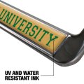 Wright State University School Logo Full Size Standard License Plate Metal Frame