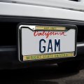 Wright State University School Logo Full Size Standard License Plate Metal Frame