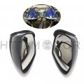 Httmt Yam-boat-m12-l R- Rearview Mirrors Set Compatible With Waverunner Vx110 2005-2009 Deluxe Cruiser Sport