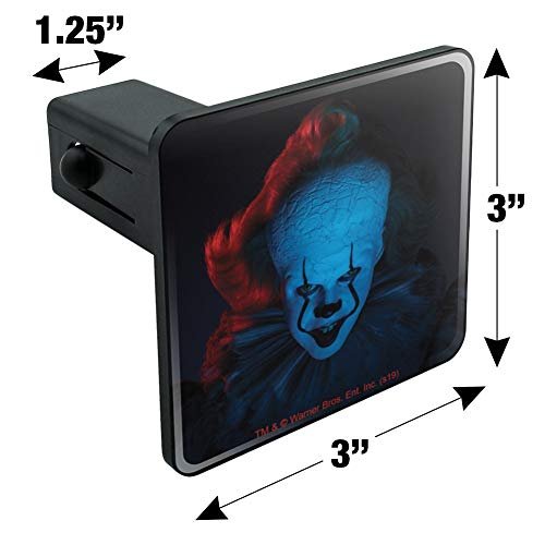 It Chapter 2 Blue Pennywise Tow Trailer Hitch Cover Plug Insert