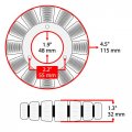 Caltric Stator Compatible With Polaris Sportsman 500 4x4 6x6 2003 2004 Atv New