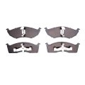 Disc Brake Pads For Plymouth Prowler 1999 2000 2001 Front Set Of 4 0 72 In Inner Pad Thickness 4000 Hybridynamic Series 