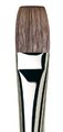 Oil And Acrylic Series 7195 Grigio Paint Brush Flat Synthetic With Bordeaux Ergonomic Handle Size 24 