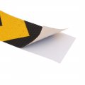 Aexit Yellow Black Electrical Equipment Arrow Honeycomb Reflective Conspicuity Tape 5cm Width 10m Length