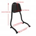 Topteng Passenger Sissy Bar Backrest Fit For Bmw R 18 Bikes 2020-2022
