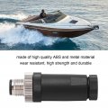 Aramox Field Installable Connector For Nmea 2000 Male M12 5 Core Ip67 Waterproof Mid Attachable Boat Accessories Lowrance