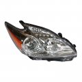 Ensyusuma For 2012 2013 2014 2015toyota Prius Headlight Assembly Right Passenger Sides Replacement Chrome Halogen Headlamp 